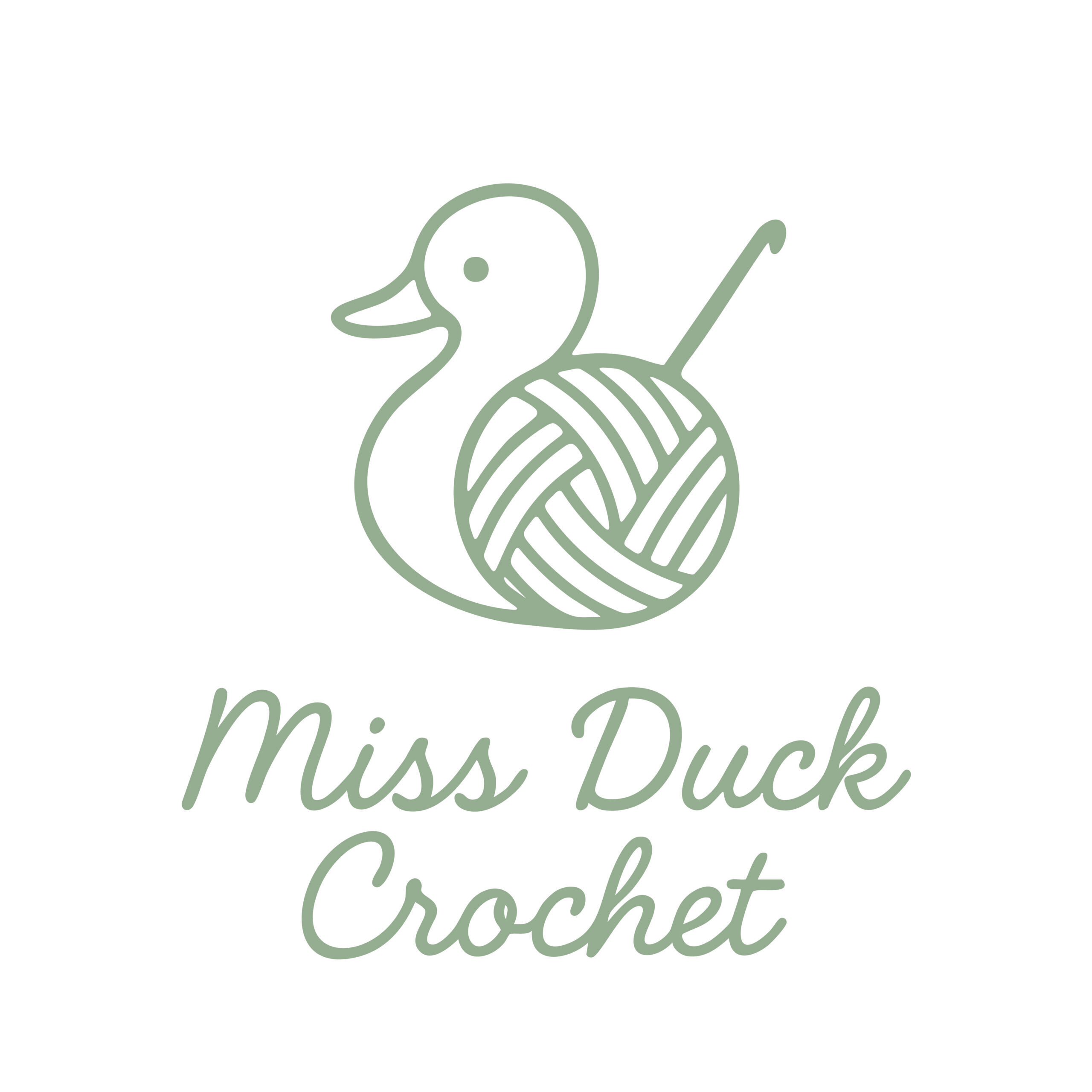 Logo Miss Duck Crochet